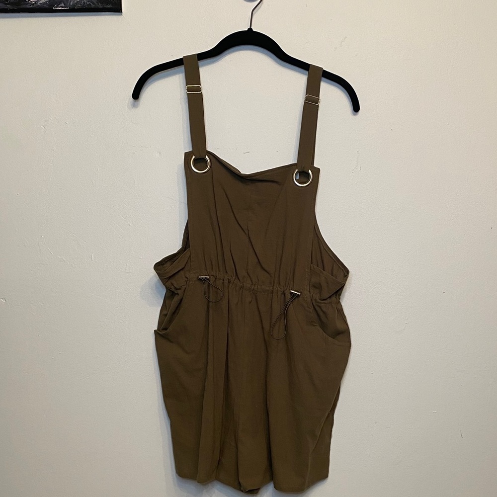 Olive Green Romper